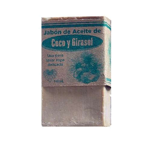 Jabón coco y girasol (Ropa)